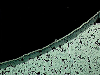 Photomicrograph of Stainless Steel PM Unison Ring