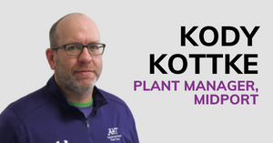 Kody Kottke Now Plant Manager