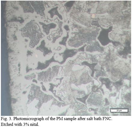 Powder Metal Nitrided in Gas Ferritic Nitrocarburizing Process