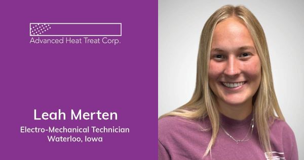 Leah Merten, Advanced Heat Treat Corp.